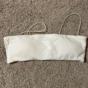 DFYNE Women's Cream Tube Top